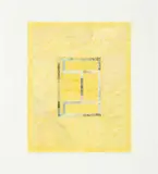 Robin Bright, Untitled; Virden (2), Mixed media on paper; pigment on plaster