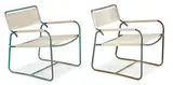 Walter Lamb, Lounge chairs (4), c. 1950, Brown Jordan Co