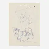 Salvador Dalí, Untitled, 1971, ink on paper