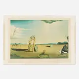 Les bêtes sauvages dans le désert by Salvador Dalí, 1975, photolithograph in colors, sold Nov 2022