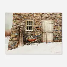 Peter Sculthorpe, Full Barrow, watercolor on paper