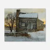 Peter Sculthorpe, Log House, Virginia