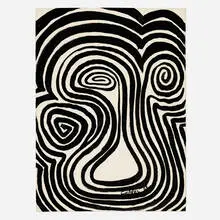 Alexander Calder, Mr. Johnson at Rest, 1969, ink on paper