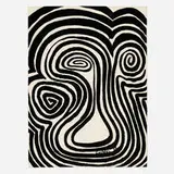 Alexander Calder, Mr. Johnson at Rest, 1969, ink on paper