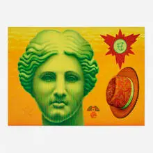 Ed Paschke, Amber Sky, 1998, oil on linen
