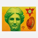 Ed Paschke, Amber Sky, 1998, oil on linen