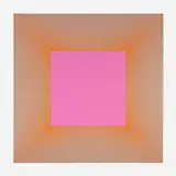 Richard Anuszkiewicz, Orange Edged Magenta