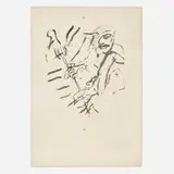 Willem de Kooning, Untitled, c. 1972-76, lithograph