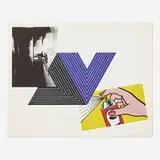 Richard Pettibone, Appropriation Print (with Andy Warhol, Frank Stella, and Roy Lichtenstein)