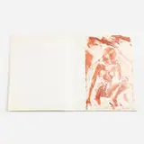 Eric Fischl, Squatter (for Parkett Vol. 5), 1985, sugar-lift aquatint on Zerkall-Vellum in bound book