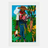 Romare Bearden, The Lantern, 1979, lithograph in colors