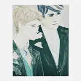 Elizabeth Peyton, Prince William and Prince Harry, 2000, lithograph in colors
