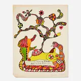 Niki de Saint Phalle, Le rêve de Diane, 1970, lithograph in colors