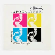 Apocalypse by Keith Haring, 1988, bound book, sold Oct 2022