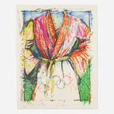 Olympic Robe by Jim Dine, 1988, lithograph in colors, sold Oct 2022