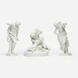 Michel Clodion, Neoclassical figurines, set of three