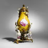 Edmé et Cie Samson, Meissen-style mounted cistern (table fountain)