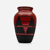 Degue, Art Deco vase, c. 1930, acid-etched cameo glass