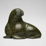 Kululak Ituluk, Young Walrus (Inuit sculpture)