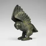 Toonoo Sharky, Hawk (Inuit sculpture)