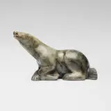 Jacob Irkok, Lying Bear (Inuit sculpture)