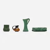 Teco Pottery, Collection of four works