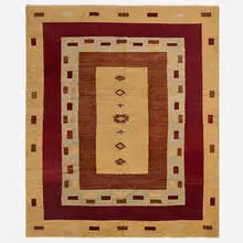 Contemporary, Medium pile carpet, hand-knotted wool