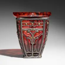 Vase by Daum and Majorelle, sold Mar 2026