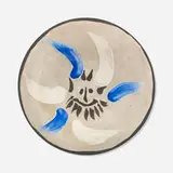 Little Face No. 12 plate by Pablo Picasso, 1963, white earthenware clay, decoration in engobe and enamel, sold Sep 2016