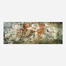 George Chann, Untitled, oil on Masonite