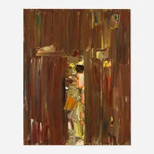 Robert Richenburg, Secret Tumble, 1957, oil on canvas