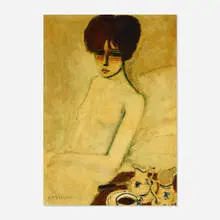 Jean-Pierre Cassigneul, Untitled, c. 1965, oil on canvas