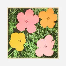 Andy Warhol, Flowers, 1964, offset lithograph on paper