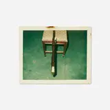 Untitled (Rifle on a Chair) by Andy Warhol, Polaroid Polacolor print, sold Sep 2016