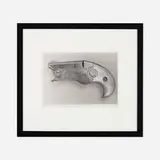Untitled (Hopkins & Allen Vest Pocket Derringer Gun) by Andy Warhol, gelatin silver print, sold Sep 2016