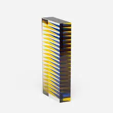 Vasa Mihich, Untitled (column), 2002, acrylic