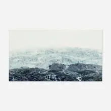 Vetlebreen (Norway) by Axel Hütte, 2000, Diasec mounted c-print, sold Sep 2016