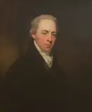 John Hoppner, Untitled, in a black coat and white stock Oil on canvas 74 x 62cm Provenance: Sworders