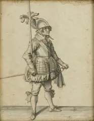 Jacob de Gheyn the Younger, Untitled, pen and ink on buff paper each 26 x 18cm
