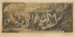 James Barry, Untitled, or the State of Final Retribution Etching and engraving