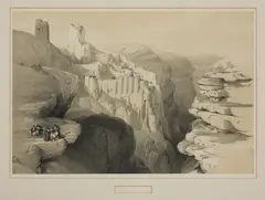 Untitled by David Roberts, Engedi' Lithograph by Louis Hague, sold Jul 2020