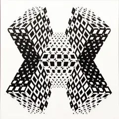 Exatopia by Roy Ahlgren, 1970, serigraph on paper, offered Feb 2022