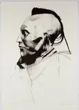 Leonard Baskin, White Horse, 1972, lithograph