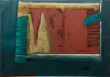 Charles Battaglini, Southern Travellers, color, woodcut and relief print on paper