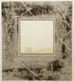 John Beerman, Landscape Window, 1985, etching and mixed media with hand coloring