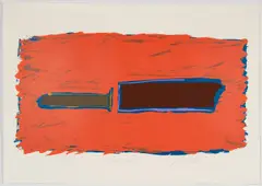 Hyde Park I by Dan Christensen, circa 1980, serigraph printed in color, pencil, offered Feb 2022