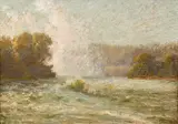 Martin Leisser, Waterfall - Above the Falls