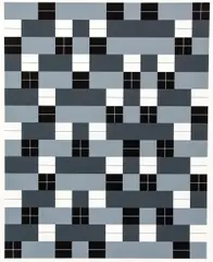 Anni Albers, Double Weave (1925-83), 1985, screenprint on Fabriano paper