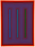 Richard Anuszkiewicz, Plate IX from Sequential Portfolio, 1972, serigraph printed in colors