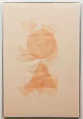 Triangle/Circle by Pol Bury, etching, aquatint and relief print, offered Dec 2021